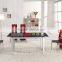 Z608-2 2015 Trade Assurance American style PVC leather high back restaurant dining chair