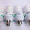 spiral cfl 40W good quality RGB energy saving light 5 circuit spiral shape tube