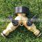 Y Hose quick splitter, contact to the tap, European Standard