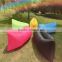 fabric material and living room furniture sofa bed inflatable sleeping nylon 210T material inflatable air sofa