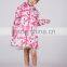 2016 new lovely transparent raincoat,yellow carton raincoat kids EVA raincoat
