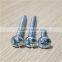 philips pan head screws white color