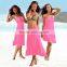 Women's Bustier Strapless Dress Beach wear