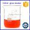 Clear graduated 150ml glass measuring beaker with spout