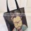 2015 the latest explosion models inkjet glasses uncle bag, PU material, single shoulder bag