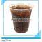 5oz Clear Disposable Plastic Cups With Flat Lids Pet Saucer Use Wholesale