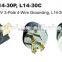 UL listed Locking devices 30AMP 125V/250V 3-pole 4-wire grounding L14-30R L14-30P L14-30C