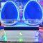 2 Seat 9d VR Egg Cinema Double Player Virtual Reality Simulator for Sale