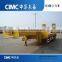 CIMC Tri Axles 40ft Lowboy Low Loader Transportation Semi Trailer