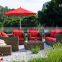Modular patio wicker synthetic rattan sofa set outdoor furniture - Patio garden sofa- outdoor sofa set