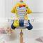 pet four legs suit/stripe bowknot four legs suit