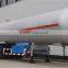 Factory Price 3 Axles 56CBM Lpg Gas Truck Semi Trailer For Sale