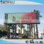 P8 full color outdoor led panel outdoor billboard with pillar installation in square