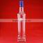 Custom made tamper evident cap bottles glass Chemical container bottles engarved liquor bottles