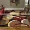 Interior decoration carpet wool acrylic viscose material area rug