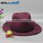 100% Australian Wool Felt Floppy Fedora Hats, Wide Brim Hats