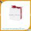 Elegant paper packaging with ribbon jewelry box