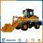 1.5 ton farm and lawn mini wheel loader zl20 with grass fork