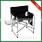 Wholesale Price 24mm Lawn Folding Director Chair with Table