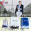 abs+pc plastic suitcase trolley