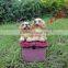 love wedding couple dog statue decorative