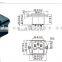 AC power plug socket America standard,AC Power socket Connector,AC inlet Power Socket