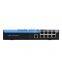 OEM 130w 12v 24v industrial ethernet switch poe 8 port for high power wifi access point cpe