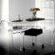 hot sale  well-made acrylc morden design table with samll seat wholesale