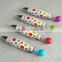 High demand products to sell Fat ballpen with shiny chrome tip and metal clip table pen