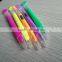  best sellers fruit style highlighter simple and cheap plastic ball pens