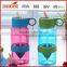 BPA free Tritan sports joyshaker plastic water bottle with straw