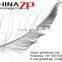 CHINAZP New Arrival Plumage Cheap Dyed Silver Grey Peacock Sword Feathers for Sale