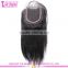 Large stock cheap lace front closure 4*4 free parting lace closure with baby hair