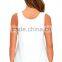 Summer 100% Cotton Sexy Singlets Women Ivory Tank Top