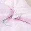 100% cotton baby child sleeping bag with detachable sleeve for four seasons pink girl