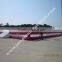Adults Inflatable Football Field customized 0.55mm PVC inflatable football pitch