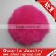 8cm size rabbit fur ball garment accessory fur pom poms rabbit fur pompons