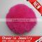 8cm Size Rabbit Fur Ball Garment Accessory Fur Pom Poms Rabbit Fur Pompons