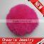 8cm size rabbit fur ball garment accessory fur pom poms rabbit fur pompons