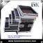 Drawer Tool Case with Wheels, Flight Case with 4 Drawers, 1x4U, 2x3U, 1x2U high