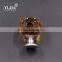 amber brushed nickel glass crystal cabinet door handles with brass base