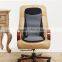 full body heating and vibration car seat and back shiatsu massage cushion