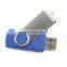 Wholesale 2GB USB Flash Drive Memory Stick Drive Swivel design Blue