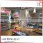 High grade retail store tall wooden display cabinet