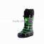 New design girls cute rain boots rubber mid kids shoes for sale