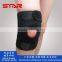 Custom Heat Transfer Printing Black Adjustable Neoprene Knee Brace
