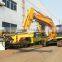 Full hydraulic rock drill mounted on excavator AH140