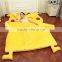 cute animal style Big size floor bed sofa
