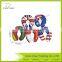 Store More High Quality National Flag Printed Memory Foam U Shape Neck Support Pillow