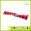 Store More Simple Design Polyester and Cotton Red Strip Door Stop